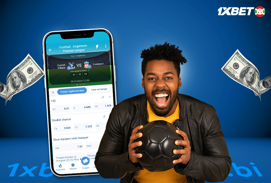 Comment placer un pari sur 1xbet Burundi ?