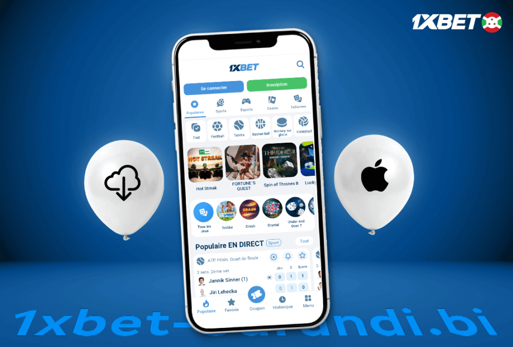 Comment télécharger 1xbet APK sur iPhone ?