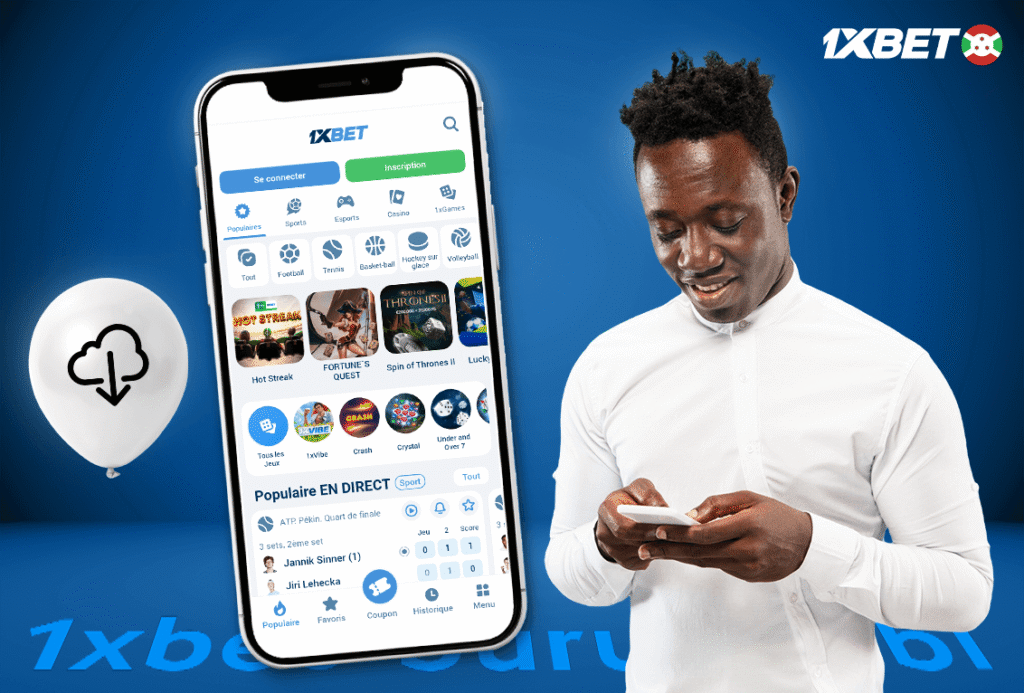 Télécharger l’application 1xBet apk pour utiliser un code promo sur mobile