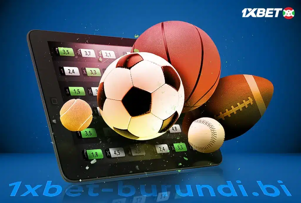 Les types de pari disponibles sur 1xbet Apk