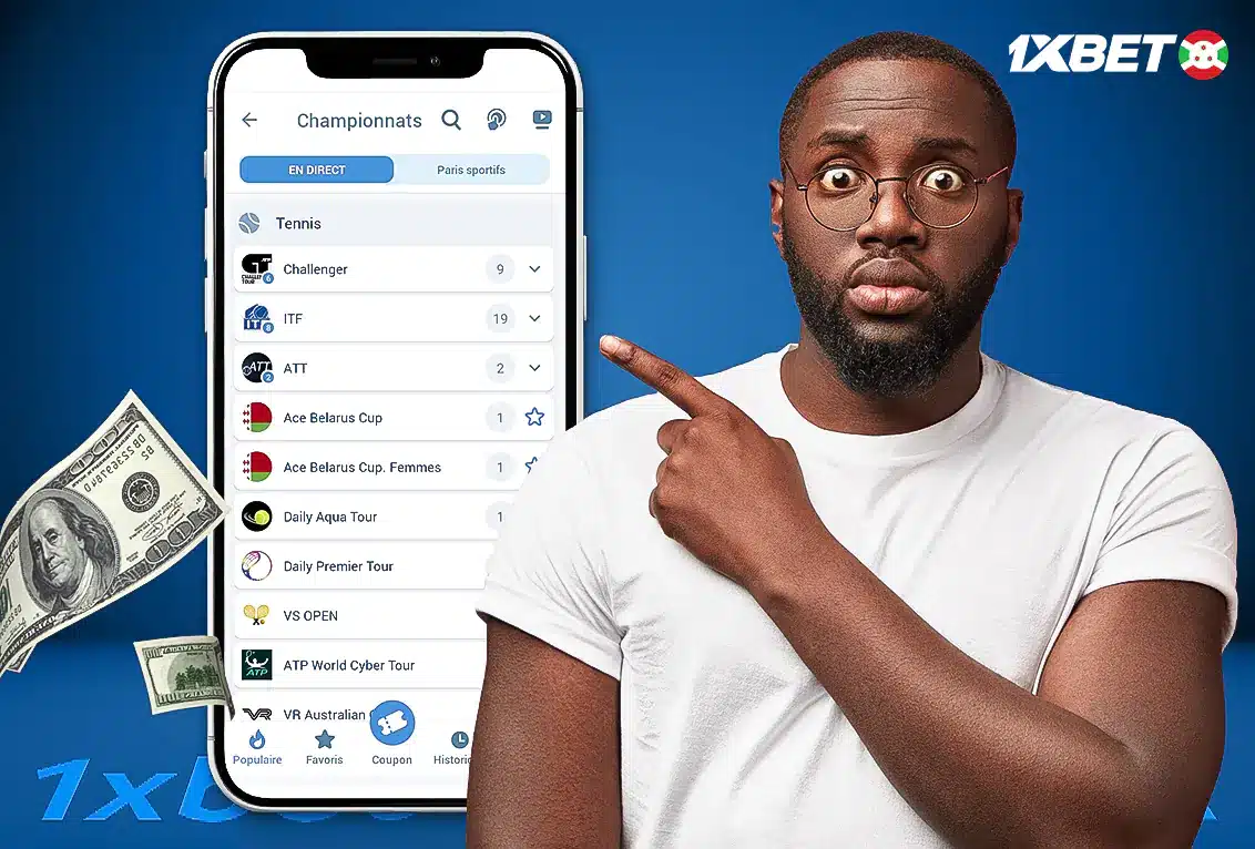 Comment accéder à la section “Live” sur 1xBet ?