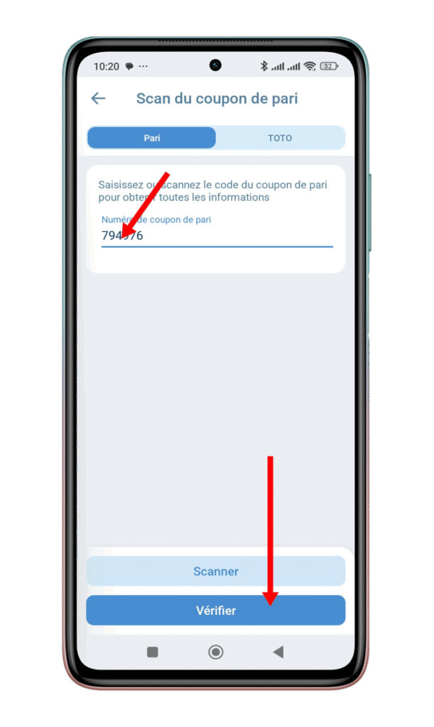 Ingiza nambari ya kuponi na ubofye "Thibitisha"«