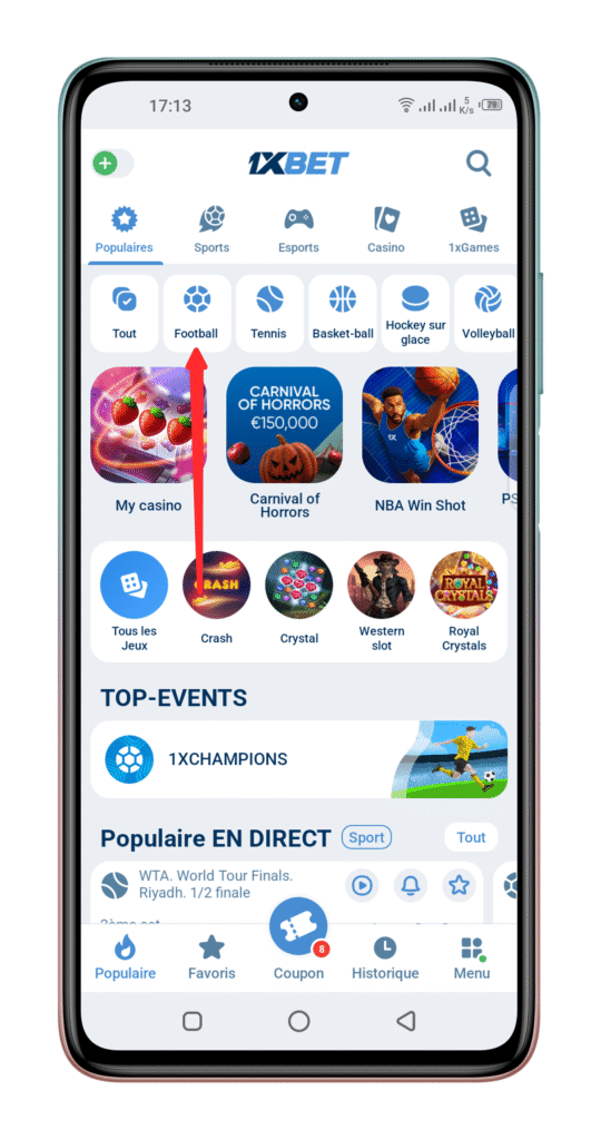 Chagua mpira wa miguu