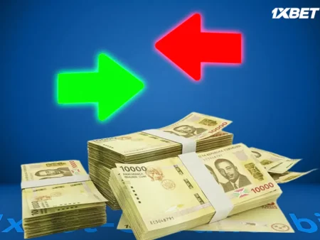 Modifier sa devise sur 1XBET pour parier en BIF 